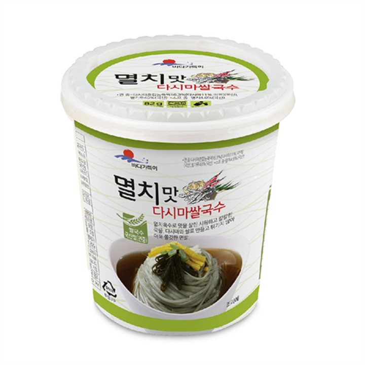 칼칼하고 맛있는 멸치맛다시마쌀국수82g x12개